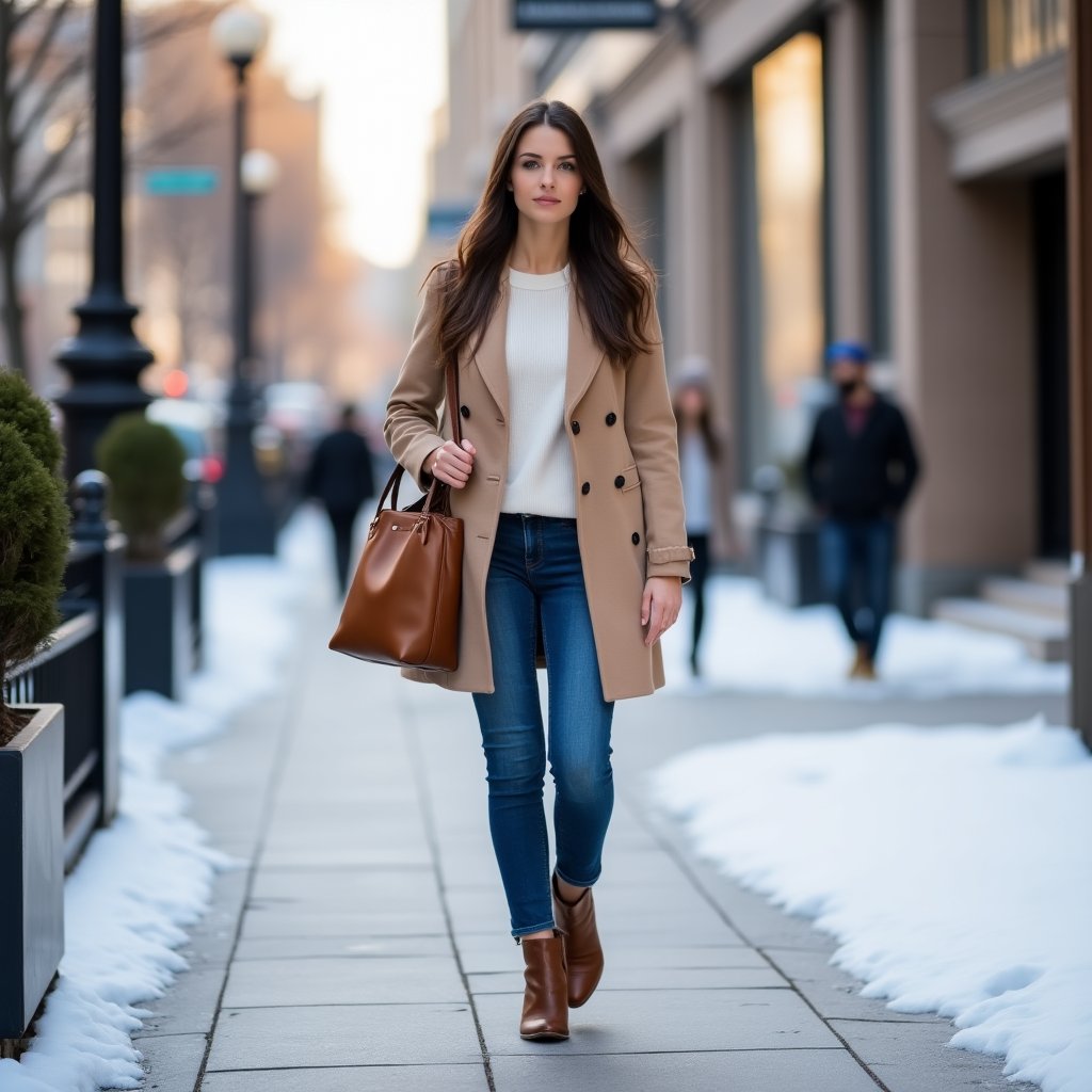 The Chic Camel Coat Winter Look: Own the Sidewalk Runway