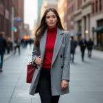 The Sleek Urban Glam Look: How to Master City Chic with a Bold Pop of Color
