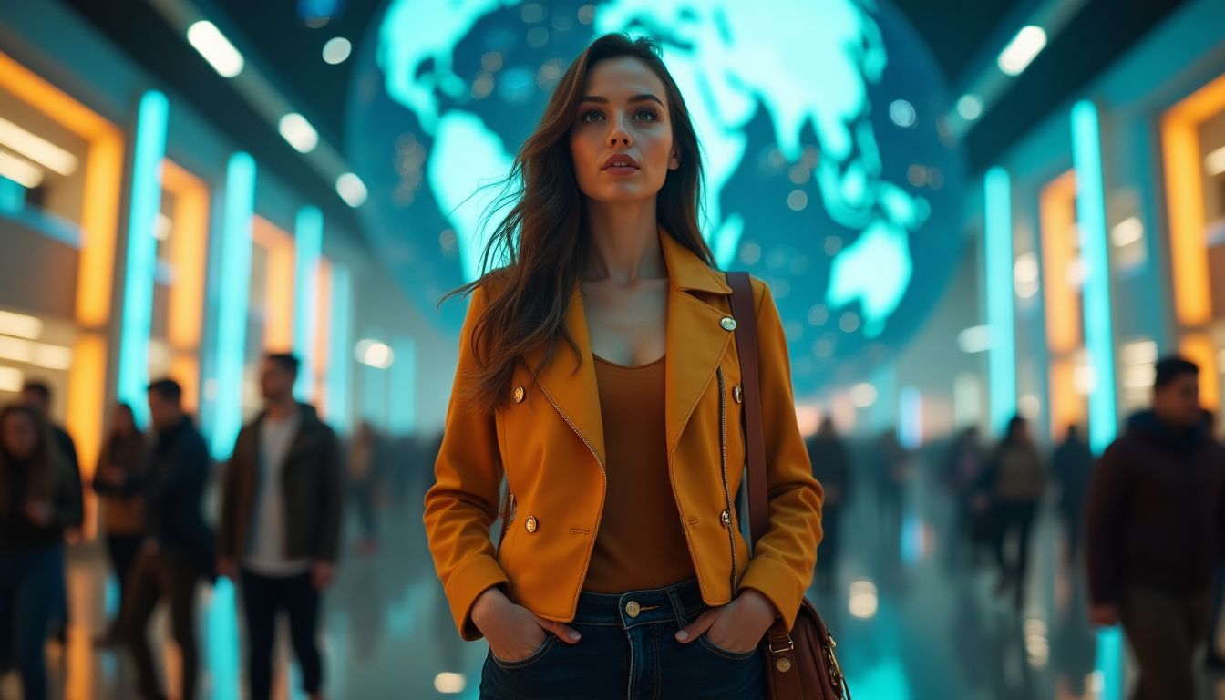 story1_1742131804_file Effortless Elegance in Marigold: Tailored Blazer, White Blouse, Dark Denim Jeans for a Chic Cosplay Look