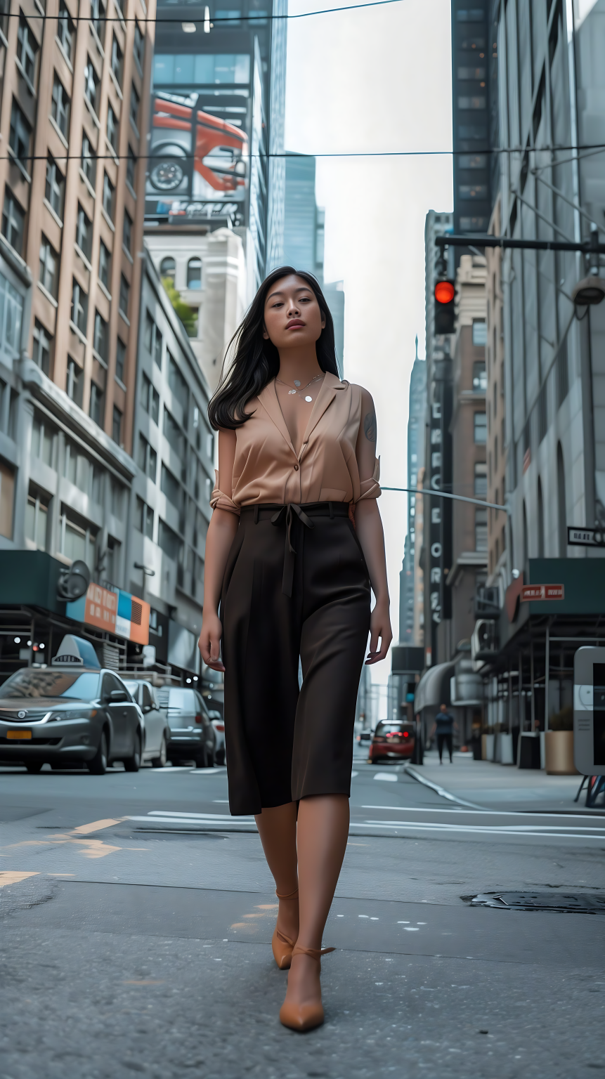Urban Elegance in Champagne and Espresso: A Modern Classic Cosplay Inspired Style Guide