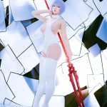 Cosplay Meets Couture: Channeling Rei Ayanami in High-Fashion Style