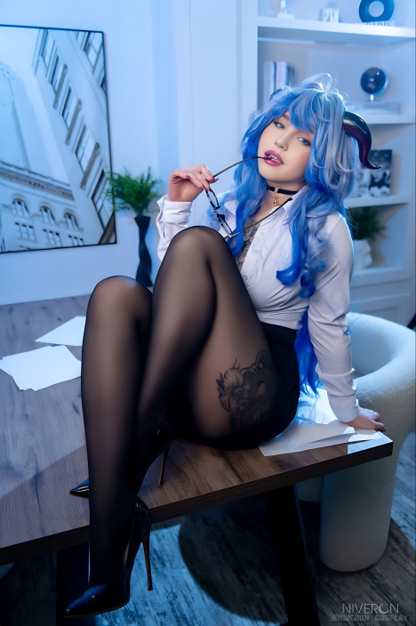 ```html Blue-Haired Demon Cosplay: A Playful Fusion of Professional & Enigmatic in a White Button-Down Blue-Haired Demon Cosplay: A Playful Fusion of Professional & Enigmatic in a White Button-Down Blue hair, devilish horns, and sheer black stockings in an office? Oh, honey, welcome to the world of cosplay! Whether you're new to the scene or a seasoned veteran searching for fresh cosplay inspiration, this look straddles the line between corporate chic and otherworldly menace. Let me walk you through this striking ensemble, break down its elements, and explore how to bring out your inner mischievous muse. Trust me—this is the blend of playful and powerful energy you’ve been dreaming about. The Look: Professional Meets Mythological Let’s set the scene. You’re in a modern office, surrounded by scattered papers and potted plants. Perched on the edge of a sleek wooden desk is you, or at least the most deliciously out-of-this-world version of you yet. Your vivid blue hair cascades in soft, wavy layers that scream, “I’m a cosmic force to be reckoned with!” It’s a dyed perfection that could make even the gods—or your co-workers—pause. Complementing the striking hair are black and red horns, devilishly daring and impossible to ignore. These horns aren’t just accessories; they’re attitude. Paired with a crisp white button-down shirt and the quintessential sheer black stockings with intricate tattoo designs, this cosplay masterfully plays a balancing act between professional precision and fantastical flair. Oh, and those black high heels? Absolute chef’s kiss. They say, “I’m here to own the room”—and maybe your soul, too. Add to that glasses perched as casually as confidence itself, and you’ll exude a heady combination of sophistication and havoc-wreaking charm. Honestly, Miss Corporate Demon, who gave you permission to be this iconic? Cosplay Inspiration: Making Mischief Look Fabulous Now, let’s dive into why this cosplay is turning heads, beyond its carefully curated aesthetic. What makes it work is its storytelling capability. Every piece—from the flowing blue hair to those slyly educational glasses—suggests a persona that’s professional by day and demonic by... let’s face it, also by day. It’s all about channeling power: the ultimate ambition of any cosplayer. Want to uncover inspiration for your next cosplay costume? Think about characters who wield authority with a touch of mayhem. Take, for example, Morrigan Aensland from “Darkstalkers” or Ryoko from “Tenchi Muyo!” These fantastical femme fatales are icons of both style and chaos. While this ensemble could pay homage to them, its uniqueness lies in its choice of a modern office setting. It’s like corporate goth meets anime fever dream—and we’re here for it. Recreating the Look: What You’ll Need Ready to become the talk of the con or the star of your next photoshoot? Let’s break it down: Blue Wig: Go for long, wavy layers with a brilliant blue hue. Check out affordable, high-quality options on EZCosplay. Black & Red Horns: Add a dramatic flair with showstopping horns available at Unibuypluscosplay or make your own with a quick DIY project using materials like clay or foam. White Button-Down Shirt: For a tailored yet casual fit, you can score one from Amazon. Sheer Stockings with Tattoo Designs: This is where your legs get to shine! Grab options from EZCosplay or hunt for similar designs in specialty hosiery stores. Black High Heels: Choose sleek pumps or stilettos for max drama. For comfort and style, browse Amazon. Glasses: Embrace the intellectual edge—try stylish frames from reliable retailers like Amazon to finish off your look. Unleash Your Inner Demon: Why This Cosplay Works Let’s face it: cosplay is about more than just looking cool. It’s about transformation, empowerment, and self-expression. This particular cosplay unlocks a unique type of freedom. It lets you walk a mile—or strut a runway—in the heels of a character who blends dominance with elegance. That’s the kind of energy that inspires joy, builds confidence, and makes people stop scrolling and start applauding when it hits Instagram. But most importantly? It’s fun. Dressing up as a character with devilish charm is a reminder to not take life—or yourself—too seriously. We could all use a little more mischief, don’t you think? Where to Shop the Look & Find More Ideas Now that you’re bursting with inspiration, it’s time to build your ultimate cosplay ensemble. Need a head start? Check out the stellar collections from EZCosplay and Unibuypluscosplay. They’ve got everything—from wigs to horns to full costumes—to help bring your vision to life. So, what are you waiting for? Get out there, embrace your inner demon (literally or metaphorically), and don’t forget to tag @iNthastyle when you post your masterpiece. You know we live for serving looks with a devilish grin. ```