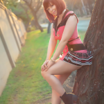 finding-kairi-heart-cosplay-inspiration-pink-summer-dress