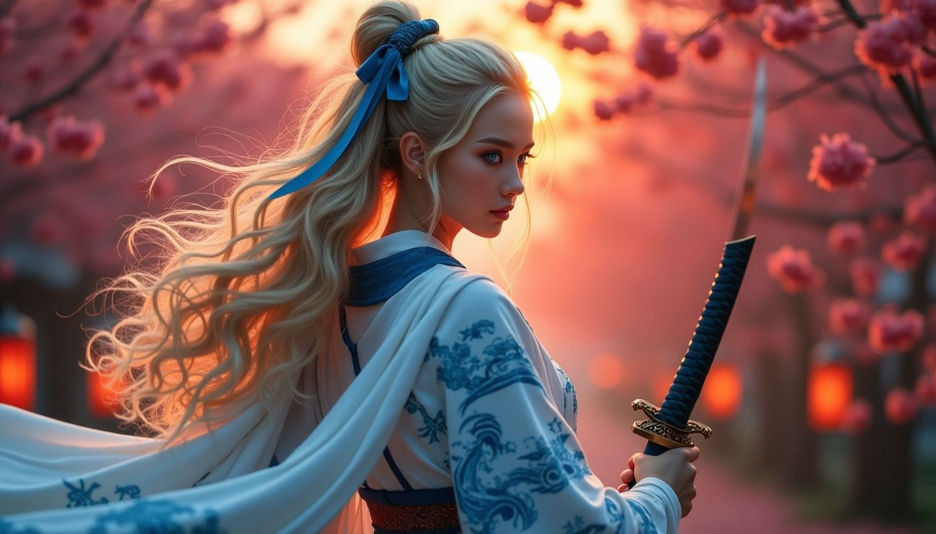 story_1735087979_file Blue Bikini Studio-Chic Look with Golden Waves and Minimalist Style